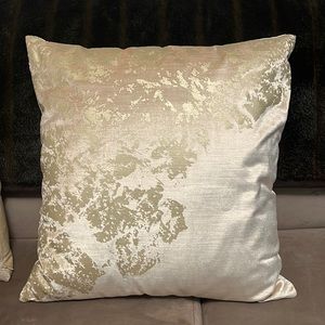 West Elm velvet accent pillow